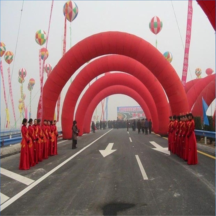 庆阳开业纯红拱门